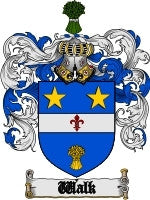 Walk coat of arms family crest download