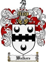 Walkere coat of arms family crest download