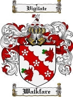 Walkfare coat of arms family crest download