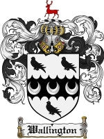 Wallington coat of arms family crest download