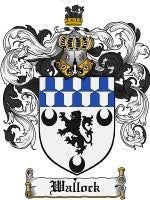 Wallock coat of arms family crest download