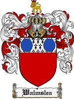 Walmslea coat of arms family crest download