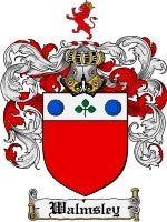 Walmsley family crest coat of arms emailed to you within 24 hours ...