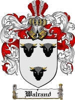 Walrand coat of arms family crest download