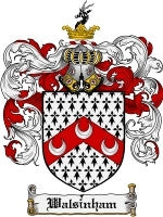 Walsinham coat of arms family crest download