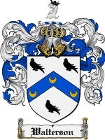 Walterson coat of arms family crest download