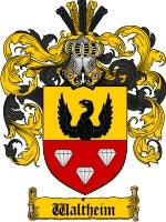 Waltheim coat of arms family crest download