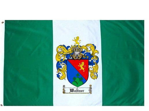 Waltner family crest coat of arms flag