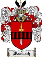Wambach coat of arms family crest download
