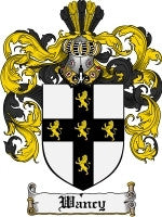 Wancy coat of arms family crest download