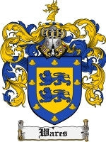 Wares coat of arms family crest download