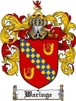 Waringe coat of arms family crest download