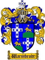 Warmboldt coat of arms family crest download