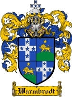 Warmbrodt coat of arms family crest download