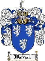 Warrack coat of arms family crest download