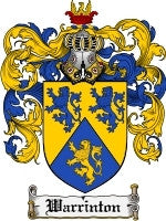 Warrinton coat of arms family crest download