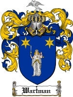 Wartman coat of arms family crest download