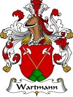 Wartmann coat of arms family crest download