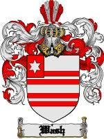 Wash coat of arms family crest download