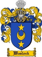 Waslock coat of arms family crest download