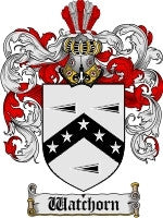 Watchorn coat of arms family crest download