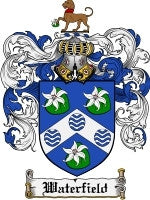 Waterfield coat of arms family crest download