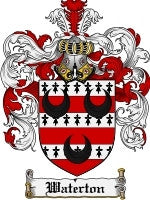 Waterton coat of arms family crest download