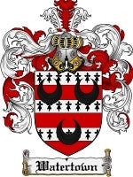 Watertown coat of arms family crest download