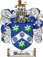 Wateville coat of arms family crest download
