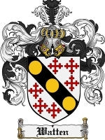 Watten coat of arms family crest download