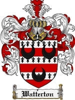 Watterton coat of arms family crest download