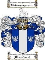 Waudard coat of arms family crest download