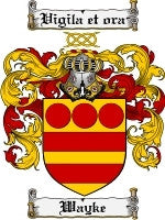 Wayke coat of arms family crest download