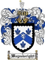 Waynewright coat of arms family crest download