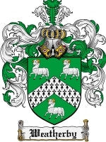 Weatherby coat of arms family crest download