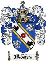 Webstere coat of arms family crest download