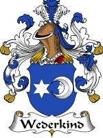 Wederkind coat of arms family crest download