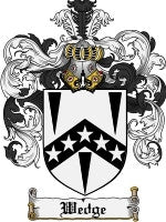 Wedge coat of arms family crest download