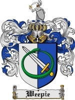 Weepie coat of arms family crest download