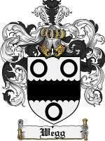 Wegg coat of arms family crest download