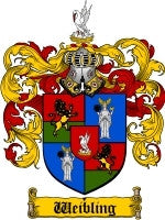 Weibling coat of arms family crest download