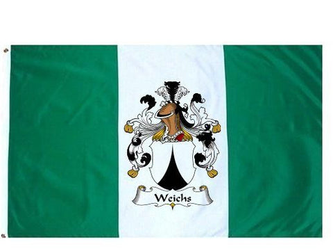 Weichs family crest coat of arms flag