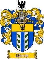 Weicht coat of arms family crest download