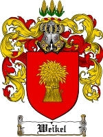 Weikel coat of arms family crest download