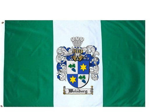 Weinberg family crest coat of arms flag