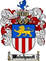 Weinhandl coat of arms family crest download