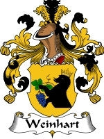 Weinhart coat of arms family crest download