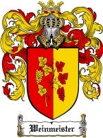 Weinmeister coat of arms family crest download