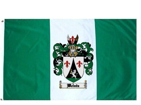 Weintz family crest coat of arms flag