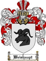 Weishaupt coat of arms family crest download